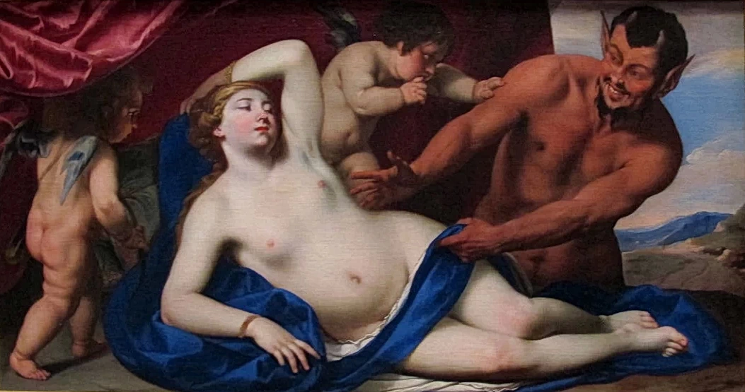 Venere, satiro e due amorini - Galleria Napoletana (Museo di Capodimonte)